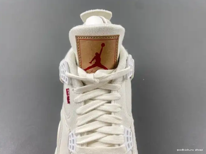 Jordan 4 Levi's Air x 'White' AO2571-100 0621